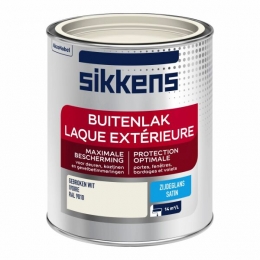 SikkensBuitenlakZijdeglans-Ral9010-075L