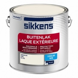 SikkensBuitenlakZijdeglans-Ral9010-25L