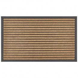 Beliani-ZAGROS-Deurmat-NatuurlijkZwart-40x60cm-Polyester