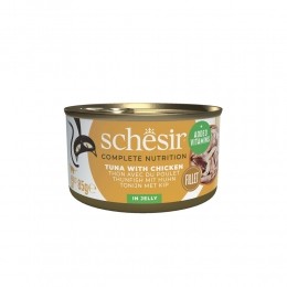 12xSchesirKattenvoerTonijnenKipinGelei85gr