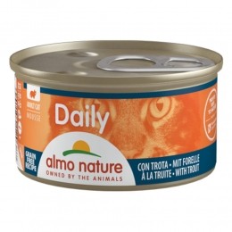 24xAlmoNatureDailyMenuMousseKattenvoerNatForel85gr
