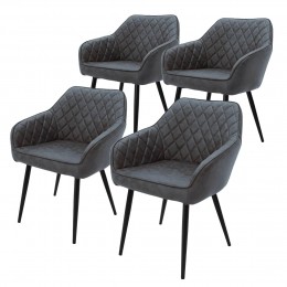 Setvan4eetkamerstoelenSandersML-Design