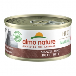 24xAlmoNatureHFCNaturalKattenvoerNatBlikjeRund70gr