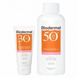 BiodermalLichaamenGezichtGevoeligeHuidZonnebeschermingPakket
