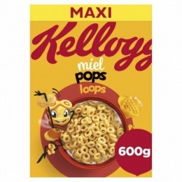 7xKelloggsHoneyLoops600gr