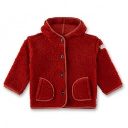 Sanetta-GirlsJacketwithButtons-Vrijetijdsjackmaat122rood