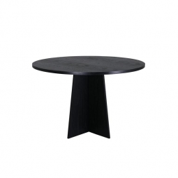 Svea-Nararondeeettafel-110cm-zwart
