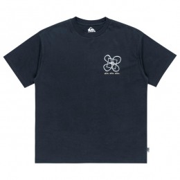 Quiksilver-HWOutsideInsideSS-T-shirtmaatSblauw