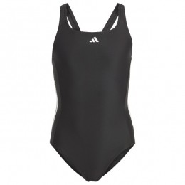 adidas-KidsCut3SSuit-Badpakmaat116zwartgrijs