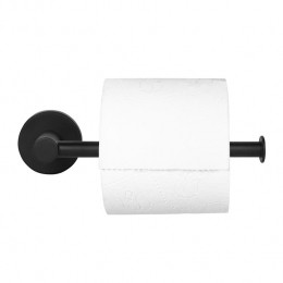 QUVIOToiletrolhoudermetaal-zwart