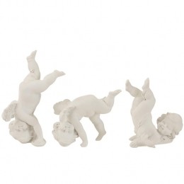 J-LinefiguurEngelTurnend-polyresin-wit-large-3stuks