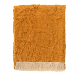 DutchDecorplaidFLORINE-140x180cmGoldenGlow