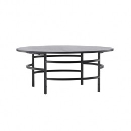 Svea-Zenorondesalontafel-100cm-zwart