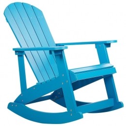 Beliani-ADIRONDACK-Schommelstoel-Blauw-Kunsthout