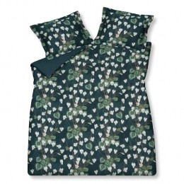 DekbedovertrekGreenFeverBlueInk200x200220cmGroenBlauw