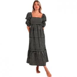 JurkAdmasDreamszomermaxi-jurkmethalvemouwenenvierkantehals