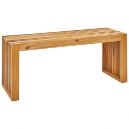 Beliani-BELLANO-Tuinbank-Lichthout-Acaciahout