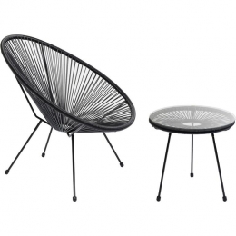 TuinmeubelairAcapulcozwartKareDesign