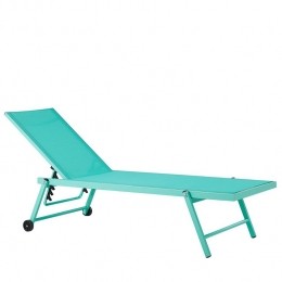 Beliani-PORTOFINO-Strandstoel-Groen-Aluminium