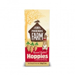 8xTinyFriendsFarmRusselHoppiesWortelPeterselie100gr