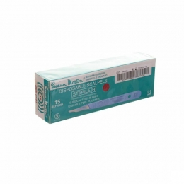 ScalpelSmDisposableSterielNr1510