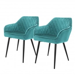 Setvan2eetkamerstoelenAminovelvetML-Design