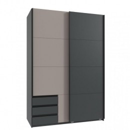 KledingkastElsen-AntracietGrijsTaupe-MDF