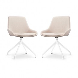 NolonNola-IsaDraaibareEetkamerstoelenBeige-Wit-2x