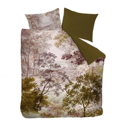 BeddinghouseOdileDekbedovertrek200x200220cm-Groen