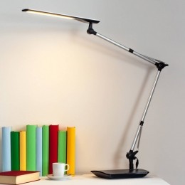 LindbyLEDbureaulampFelipezwartklemvoet
