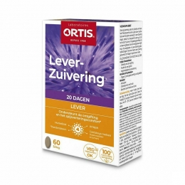 OrtisMethoddraineLever-Zuiverend60Tabletten
