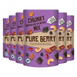 6xVerseKlassenotenChunkyChocoladeenNotenMixPureBerry150gr
