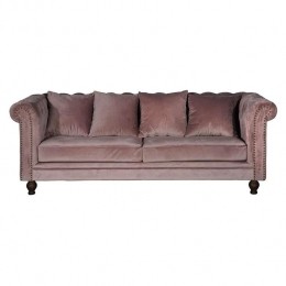 VentureHomeVelvetBank88x80x217-Roze
