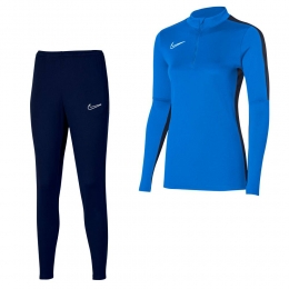 NikeDri-FITAcademy23TrainingspakDamesBlauwDonkerblauwWit