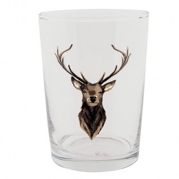 ClayreEefWaterglas400mlBruinGlasRendier