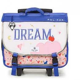 SchooltasPolFoxCARTABLETROLLEY38CMAROULETTES