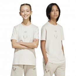 adidasMessiT-ShirtKidsBeige