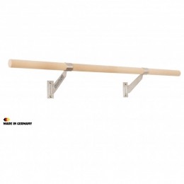CafKraft-GimmeKraftKlimmzugstangeWand-Trainingstoestelmaat120x21cmwoodmetall