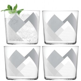 LSA-PeaksTumblerGlas310mlSetvan4Stuks