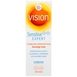 2xVisionZonnebrandSensitiveSPF50185ml