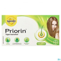PriorinVoedingssupplementAntiHaaruitvalMetBiotine120Capsules