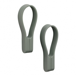 ZoneDenmarkLoopHanddoeklusmetMagneet2st-Olijfgroen