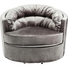 KareDesign-MusicHallDraaibareFauteuil-GrijsFluweel