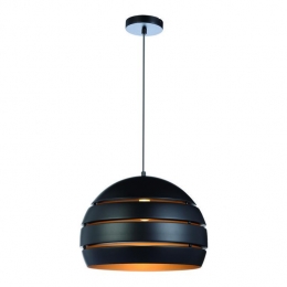 FreelightHanglampDjarinMatZwartGoud48cm