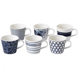 RoyalDoultonMokkenPacific280ml-6Stuks