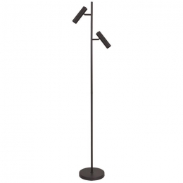 FreelightVloerlampUndiciZwart2LichtsMiniGU10