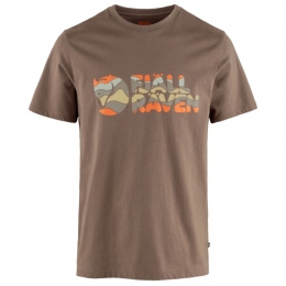 Fjllrven-MulticolorLogoT-Shirt-T-shirtmaatXSbruin