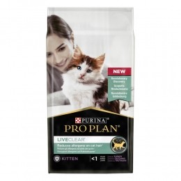ProPlanLiveClearSterilisedKittenKalkoen14kg