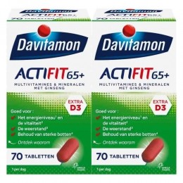 GratisVerzending2xDavitamonActifit50Omega-3Visolie90capsules