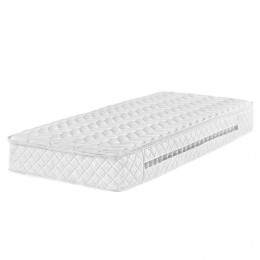 Beliani-GLORY-Pocketveringmatrasmedium-Wit-90x200cm-Polyester